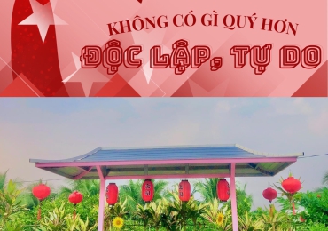 PINK HOUSE SA ĐÉC TƯNG BỪNG ĐÓN LỄ 2-9