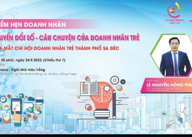 “Chuyển đổi số - Câu chuyện của doanh nhân trẻ”